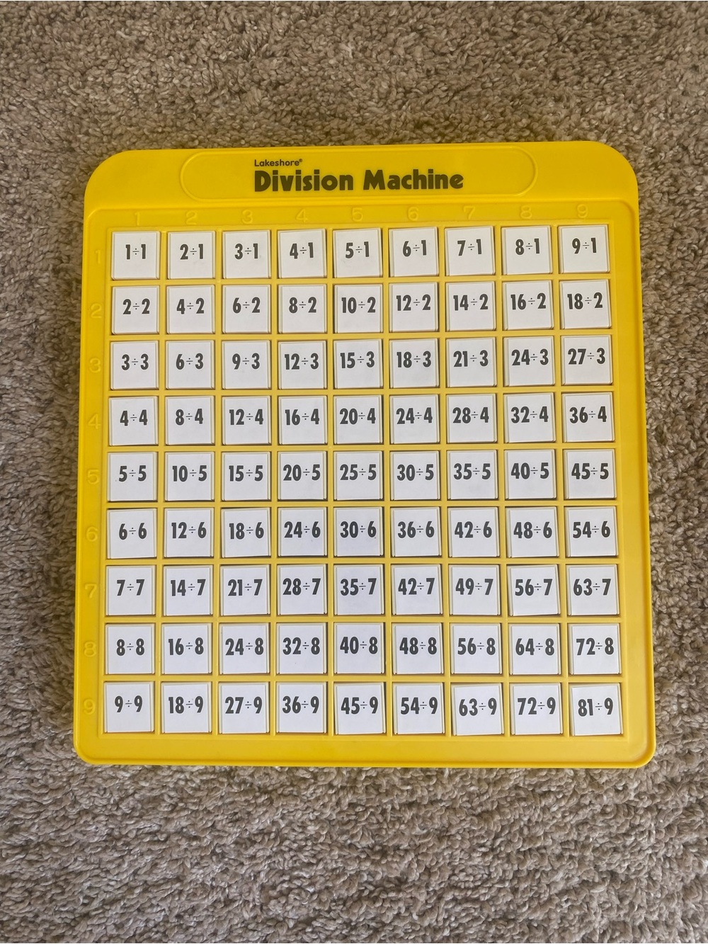Lakeshore Learning Division Machine